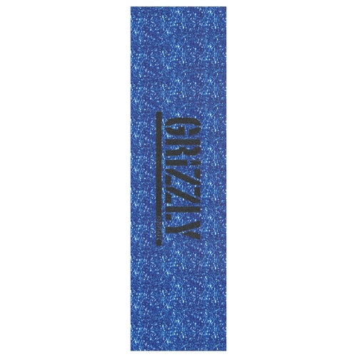 Grizzly Skateboard Grip Tape Sheet 9 x 33 Glitter Blue