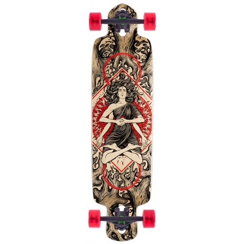 Pantheon Longboard Skateboard Complete Ember Sacrifice