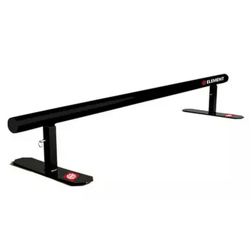 Element Round Bar Skateboard Rail Black