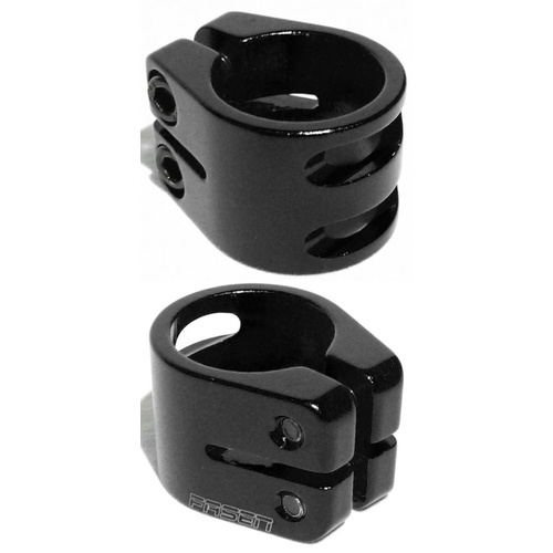 Fasen Raven Scooter Double Clamp Black Standard Size