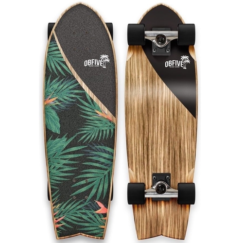 Obfive Cruiser Skateboard Complete Palm Springs Swallow Tail 31