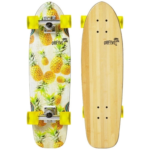 Obfive Cruiser Skateboard Complete Pineapple Vibes 28