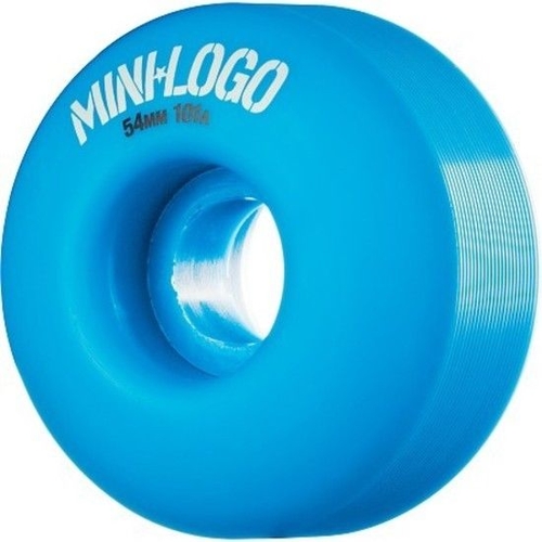 Mini Logo Wheels Blue 54mm