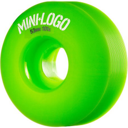 Mini Logo Wheels Green 53mm