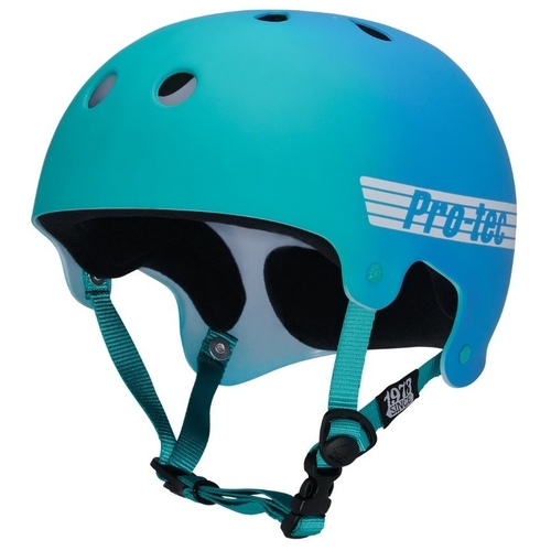 Protec Bucky Skate Helmet Teal Blue Fade Size Medium Skate Scooter ProTec