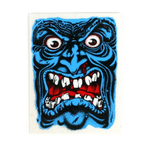 Santa Cruz Rob Roskopp Face Blue Sticker x 1