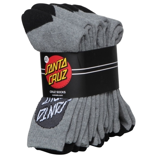 Santa Cruz Socks 4 Pairs Grey