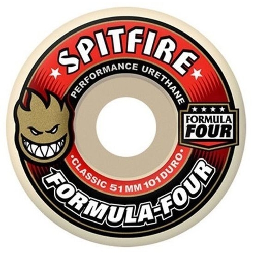 Spitfire Skateboard Wheels F4 Classic 101D 51mm