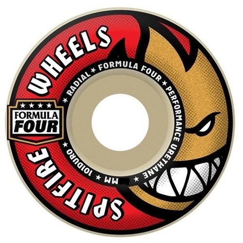Spitfire Skateboard Wheels F4 Radials 101D 52mm