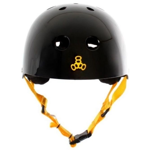 Triple 8 Brainsaver Helmet Black Yellow Size Extra Small Skate Scooter